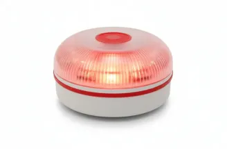 Die Notfallwarnleuchte.