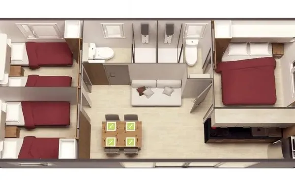 Übersichtsfoto der Roan Premium Zone.