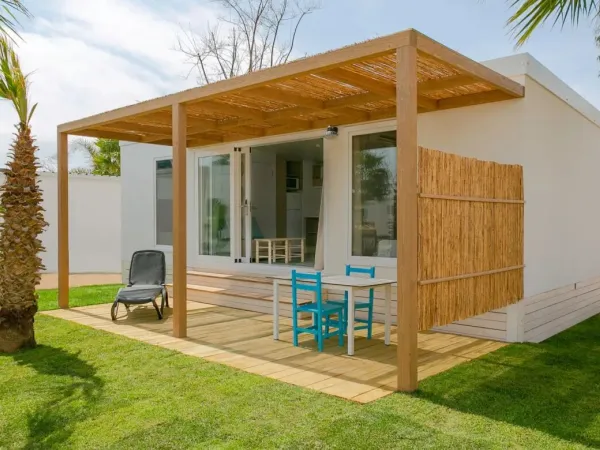 Vorderansicht Roan-Mobilheim Premium Premium-Zone.