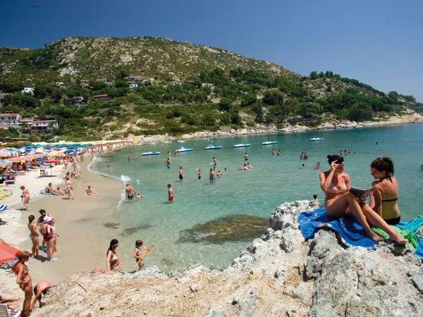 Strand in der Nähe von Roan Camping hu Park Albatros village.