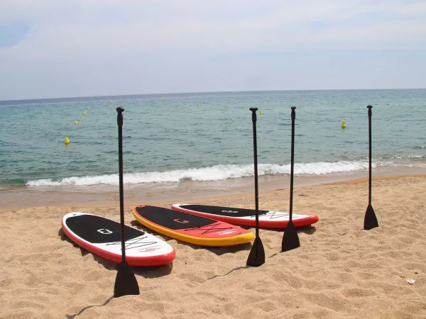 Paddle-Surfing-Möglichkeiten auf dem Roan-Campingplatz Bella Terra.