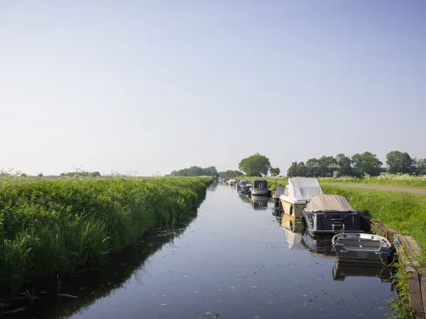 Verbindung zum Slotermeer vom Roan Camping Marvilla Parks Friese Meren.