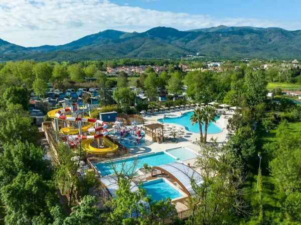 Badepark des Campingplatzes Roan La Chapelle.