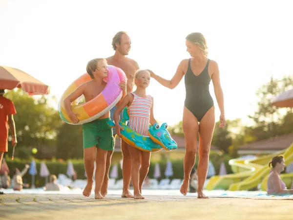 Familienurlaub auf dem Roan Campingplatz Bella Italia.