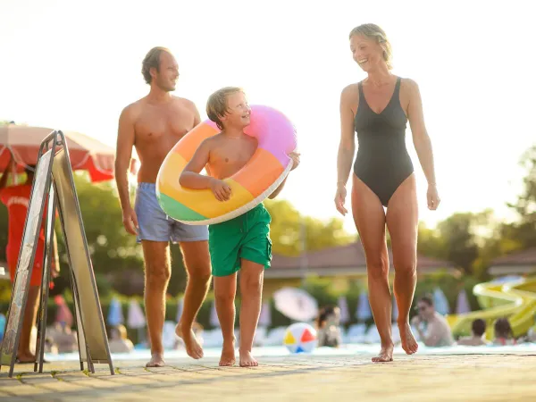 Familienspaß auf dem Campingplatz Baška Camping Resort in Roan.