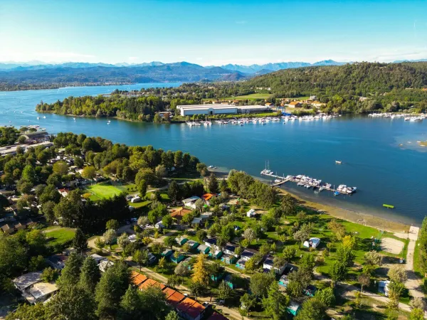 Übersicht über den Roan Campingplatz Lido Verbano.