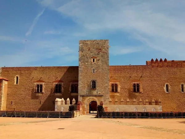 Schloss in Perpignan auf dem Roan Campingplatz Les Dunes.