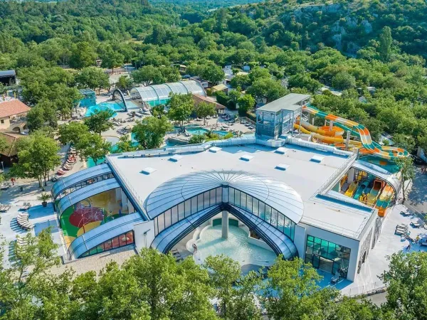 Übersicht Schwimmbäder Roan camping Le Ranc Davaine.