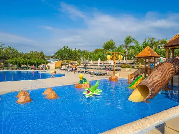 Das Kinderbecken auf dem Campingplatz Roan Tucan.