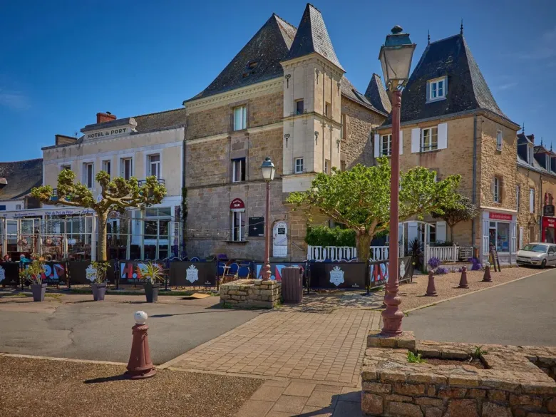 Gemütliches Städtchen in der Nähe des Roan-Campingplatzes Les Chardons Bleus de la Turballe.