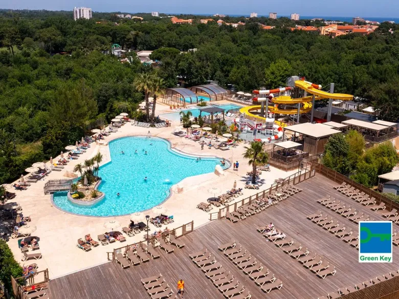Badepark des Campingplatzes Roan La Chapelle.