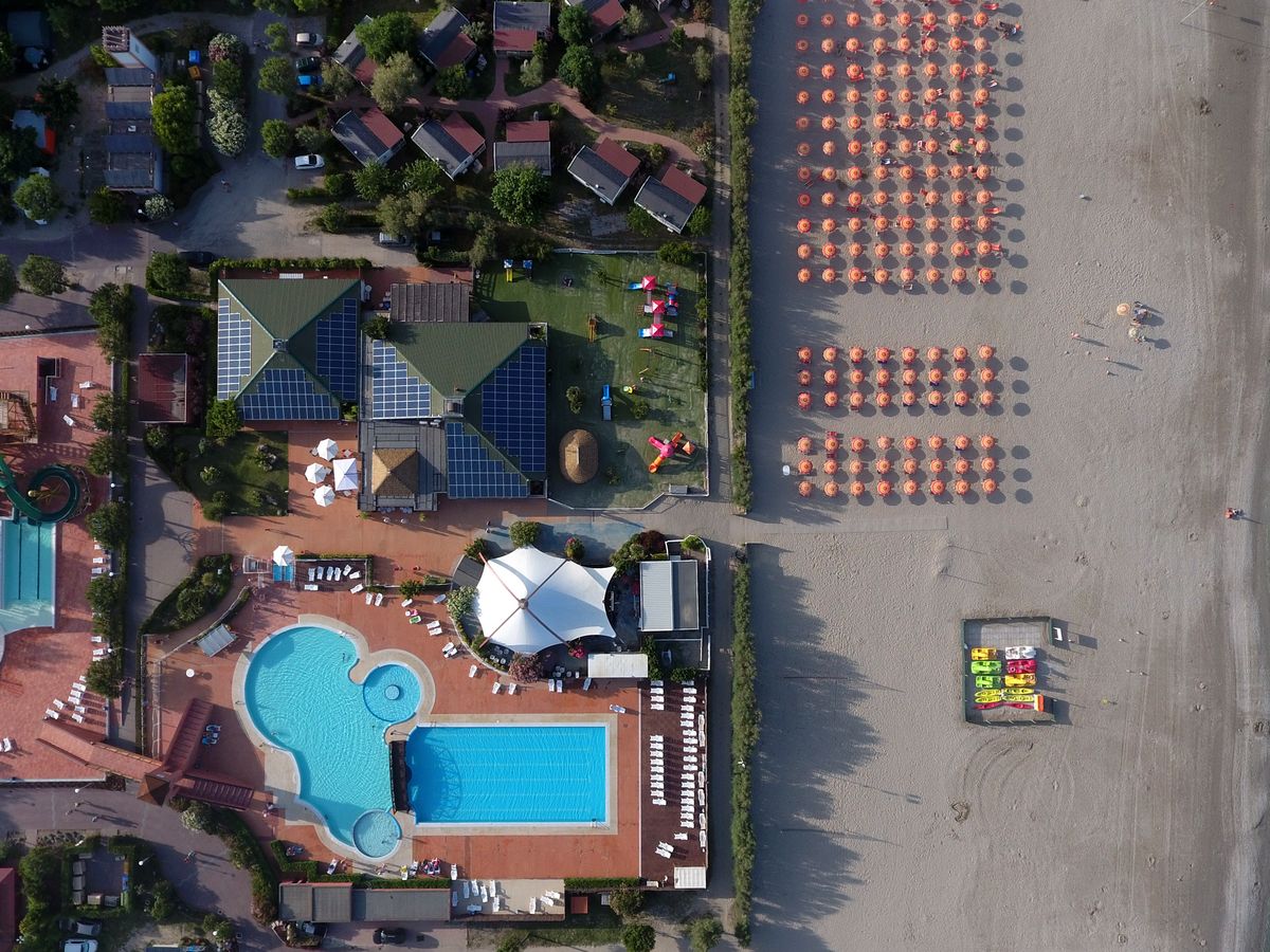 Camping Spiaggia E Mare Luxus Mobilheime Zelte Roan